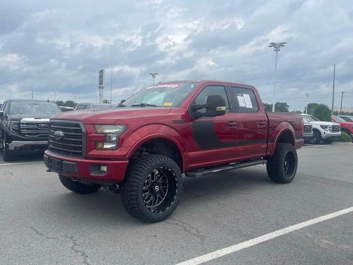 Ruby Red Metallic 2017 Ford F-150 XLT