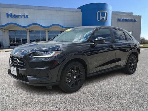 Crystal Black Pearl 2025 Honda HR-V AWD Sport