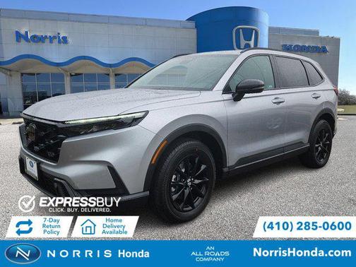Solar Silver Metallic 2026 Honda CR-V Hybrid Sport AWD