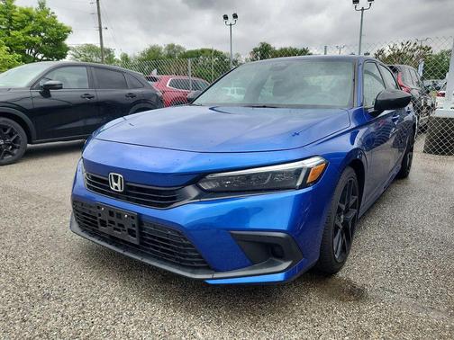 Aegean Blue Metallic 2024 Honda Civic Sport