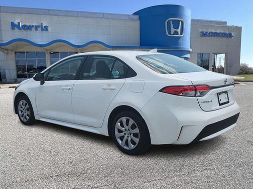 White 2022 Toyota Corolla LE