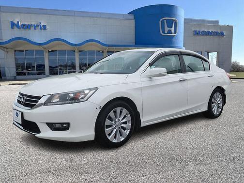 White Orchid Pearl 2015 Honda Accord EX-L