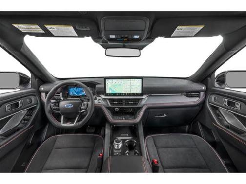Agate Black Metallic 2025 Ford Explorer ST