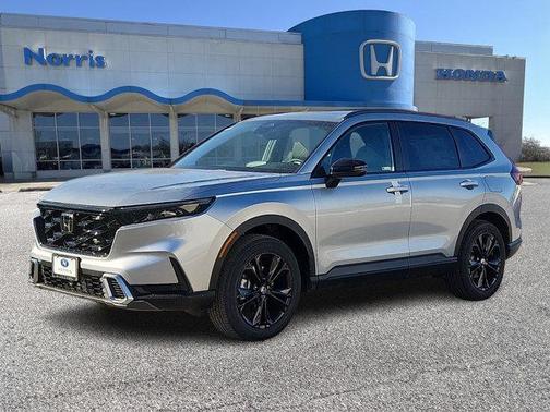 Solar Silver Metallic 2026 Honda CR-V Hybrid Sport Touring AWD