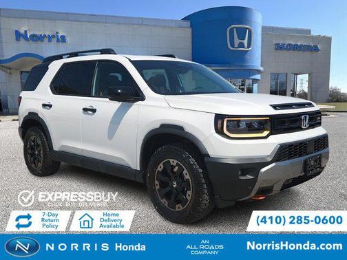 Platinum White Pearl 2026 Honda Passport AWD TrailSport Elite