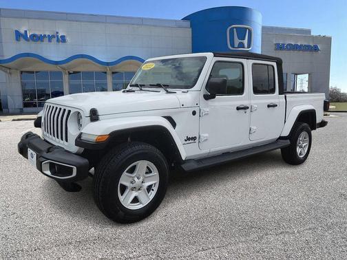 Bright White Clearcoat 2022 Jeep Gladiator Sport S