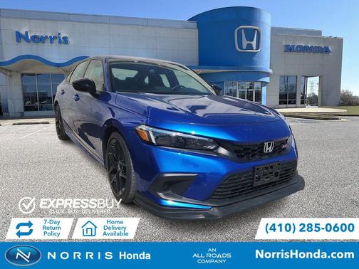 Aegean Blue Metallic 2022 Honda Civic Si Base