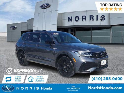 2023 Volkswagen Tiguan 2.0T SE R-Line Black