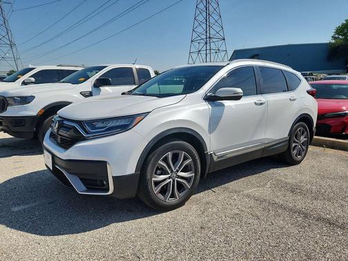 Platinum White Pearl 2022 Honda CR-V AWD Touring