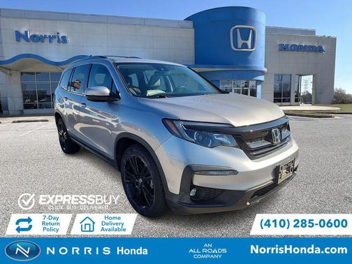Lunar Silver Metallic 2021 Honda Pilot AWD Special Edition