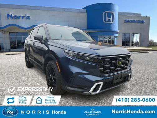 Canyon River Blue Metallic 2026 Honda CR-V Hybrid Sport Touring AWD