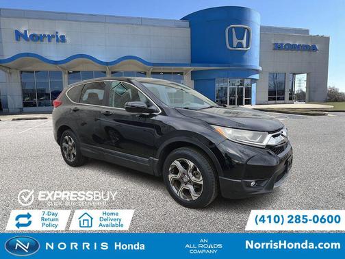 Crystal Black Pearl 2017 Honda CR-V EX