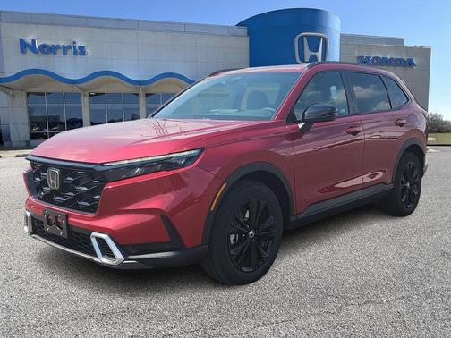 Radiant Red Metallic 2026 Honda CR-V Hybrid Sport Touring AWD