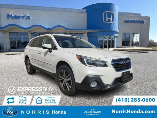 Crystal White Pearl 2019 Subaru Outback 2.5i Limited