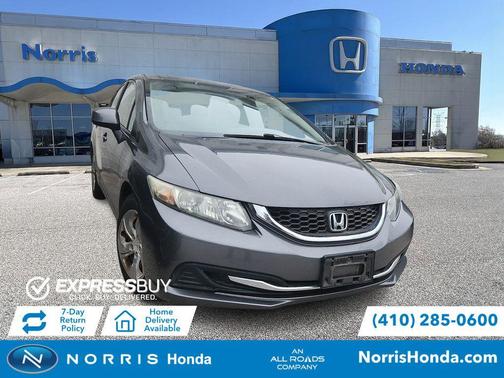 Polished Metal Metallic 2013 Honda Civic LX