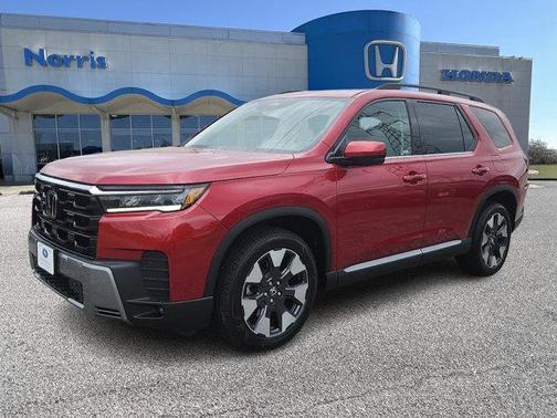 Radiant Red Metallic II 2026 Honda Pilot Touring 8-Passenger