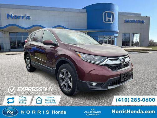 Basque Red Pearl II 2018 Honda CR-V EX-L