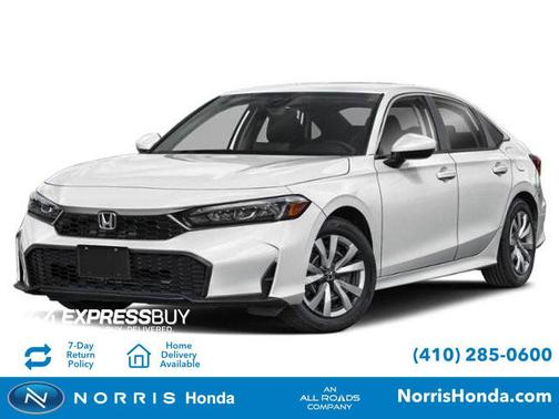 Blue Lagoon Pearl 2026 Honda Civic LX