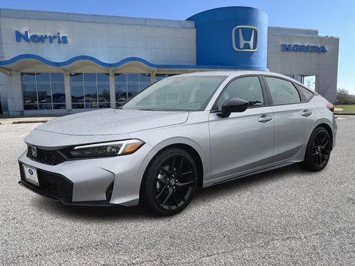 Solar Silver Metallic 2026 Honda Civic Sport