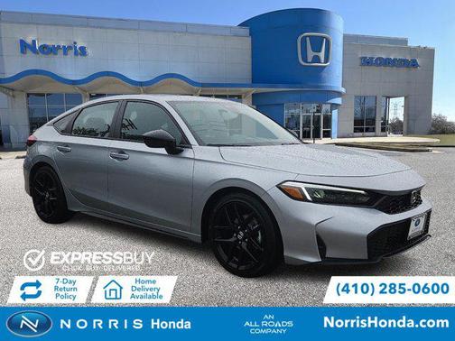 Solar Silver Metallic 2026 Honda Civic Sport