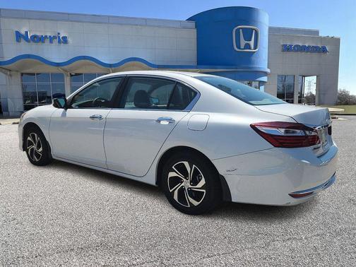 White Orchid Pearl 2017 Honda Accord LX