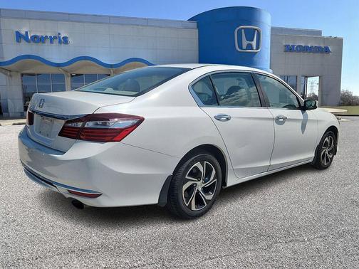 White Orchid Pearl 2017 Honda Accord LX
