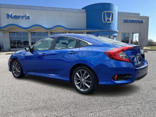 Aegean Blue Metallic 2019 Honda Civic EX