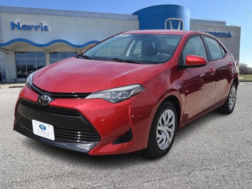 Barcelona Red Metallic 2018 Toyota Corolla LE