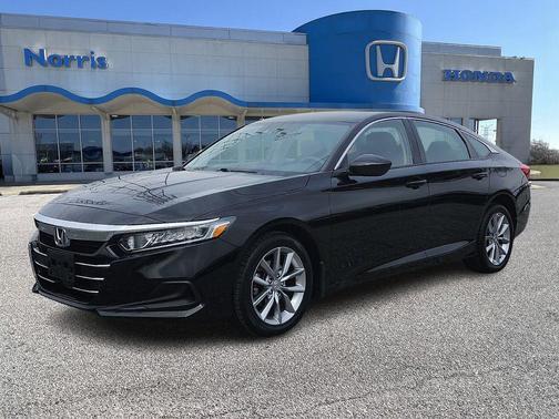Crystal Black Pearl 2021 Honda Accord LX 1.5T