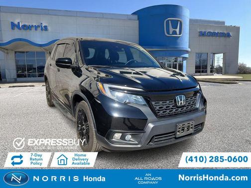Crystal Black Pearl 2019 Honda Passport Sport