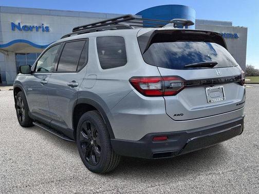 Solar Silver Metallic 2026 Honda Pilot Black Edition