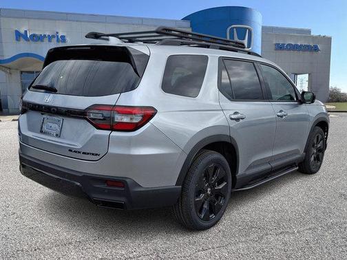 Solar Silver Metallic 2026 Honda Pilot Black Edition