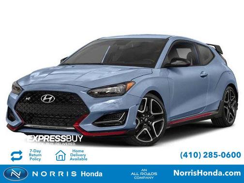 Performance Blue 2021 Hyundai Veloster N N