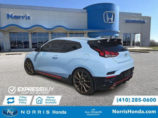 Performance Blue 2021 Hyundai Veloster N N