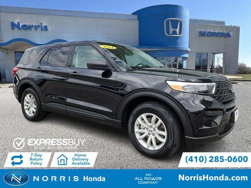 Agate Black Metallic 2021 Ford Explorer