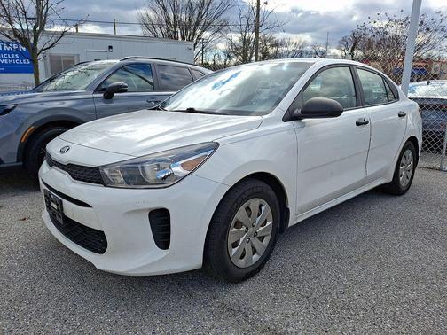 Clear White 2018 Kia Rio LX