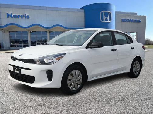 Clear White 2018 Kia Rio LX