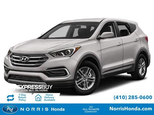 Sparkling Silver 2018 Hyundai Santa Fe Sport 2.4L
