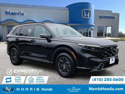 Crystal Black Pearl 2026 Honda CR-V Hybrid TrailSport AWD