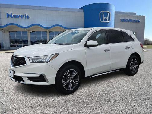White Diamond Pearl 2018 Acura MDX 3.5L