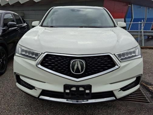 White Diamond Pearl 2018 Acura MDX 3.5L