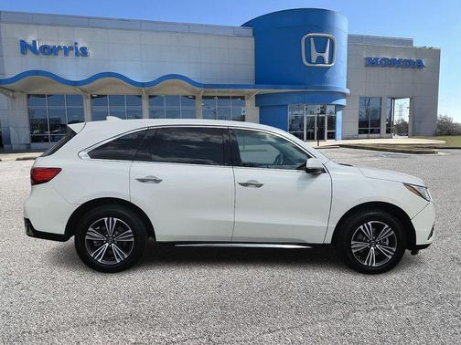 White Diamond Pearl 2018 Acura MDX 3.5L