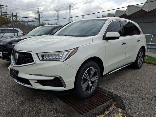 White Diamond Pearl 2018 Acura MDX 3.5L
