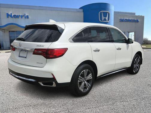 White Diamond Pearl 2018 Acura MDX 3.5L