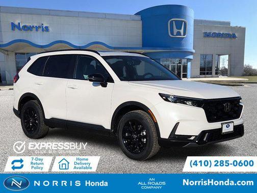 Platinum White Pearl 2026 Honda CR-V Hybrid Sport-L AWD