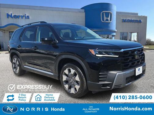 Crystal Black Pearl 2026 Honda Pilot Elite