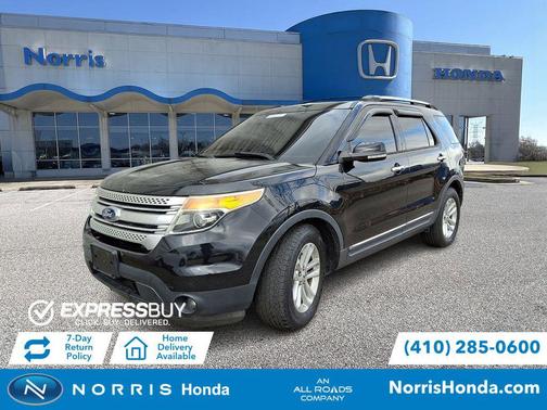 Tuxedo Black Metallic 2015 Ford Explorer XLT