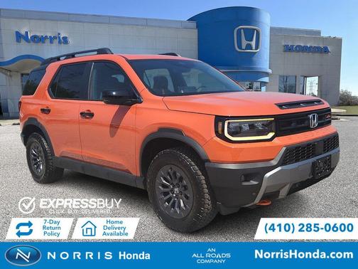 Sunset Orange 2026 Honda Passport AWD TrailSport