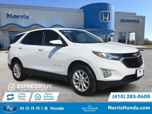 Summit White 2018 Chevrolet Equinox LT