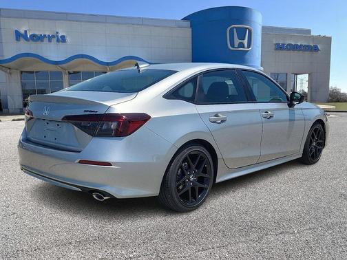Solar Silver Metallic 2026 Honda Civic Sport